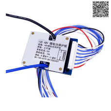BMS для литий ионных и литий полимерных аккумуляторных батарей на 48v 18А